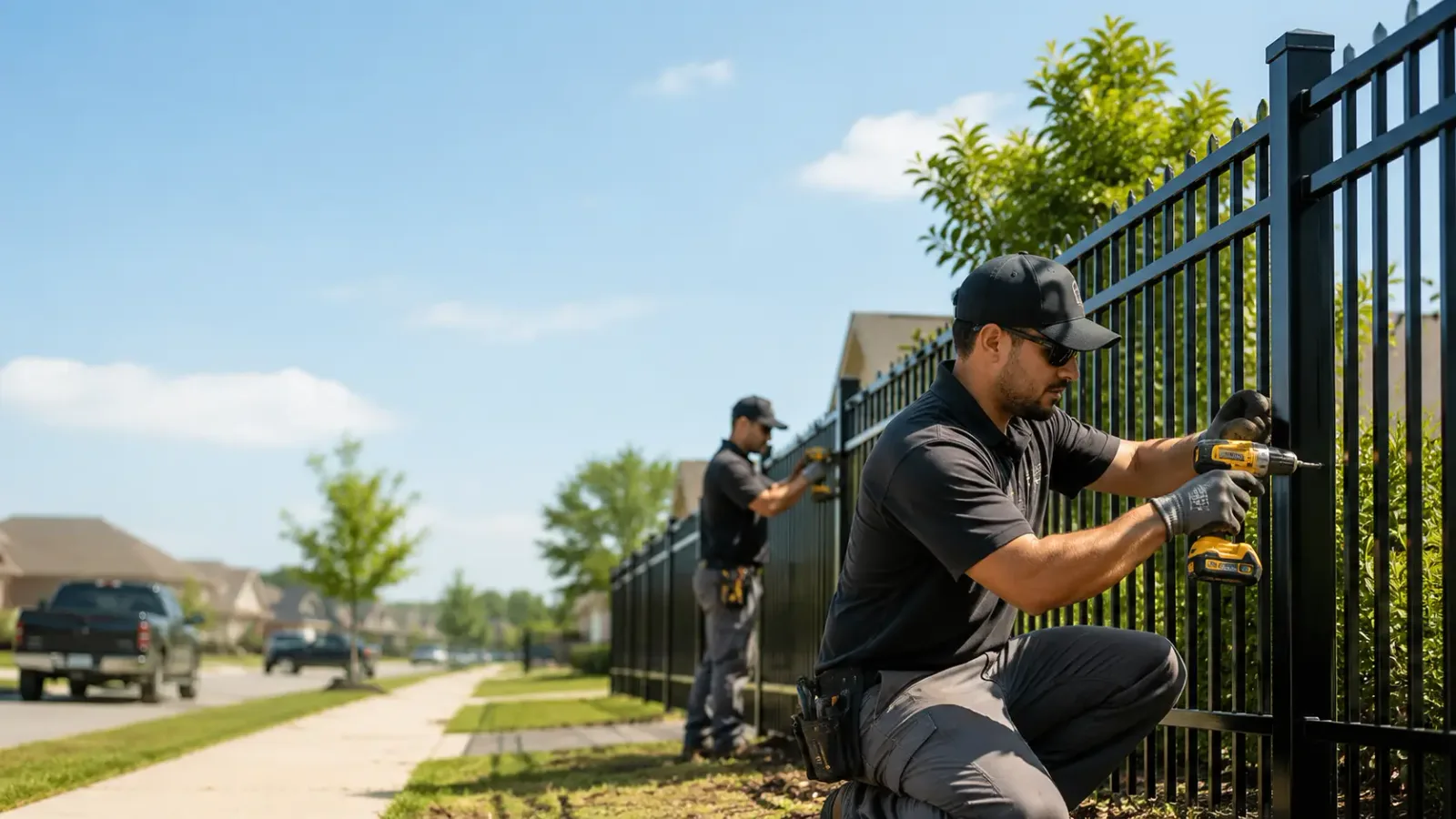 Metal Fence Installation in Kent, IL
